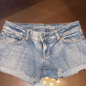 American Eagle Outfitters Light Blue Jean Shorts